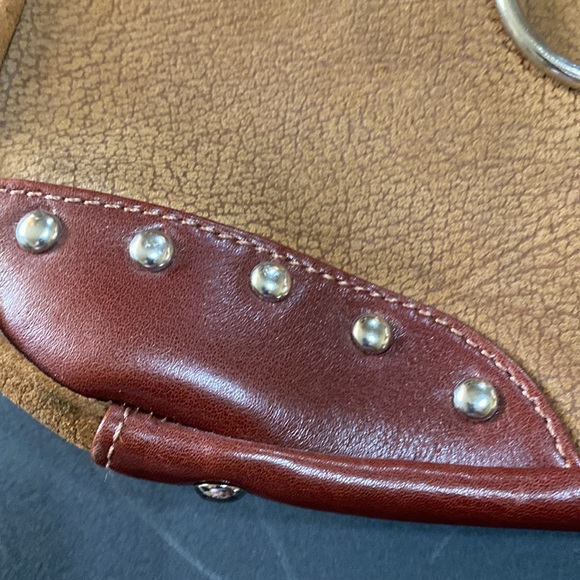 WT leather purse; 8x13” - Picture 3 of 8